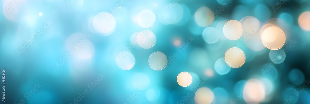Captivating teal and blue blurred abstract background with shimmering and dazzling bokeh patterns creating a serene dreamy and ethereal atmosphere Captivating teal and blue blurred abstract background with shimmering and dazzling bokeh patterns creating a serene dreamy and ethereal atmosphere