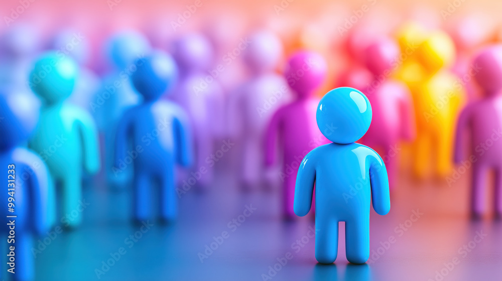 DEI, Diversity Equity And Inclusion Concept. People Figures in Various Settings. Team Work, Diverse Culture DEI, Diversity Equity And Inclusion Concept. People Figures in Various Settings. Team Work, Diverse Culture
