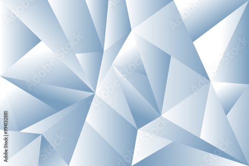 Abstract geometric winter background. Vector illustration