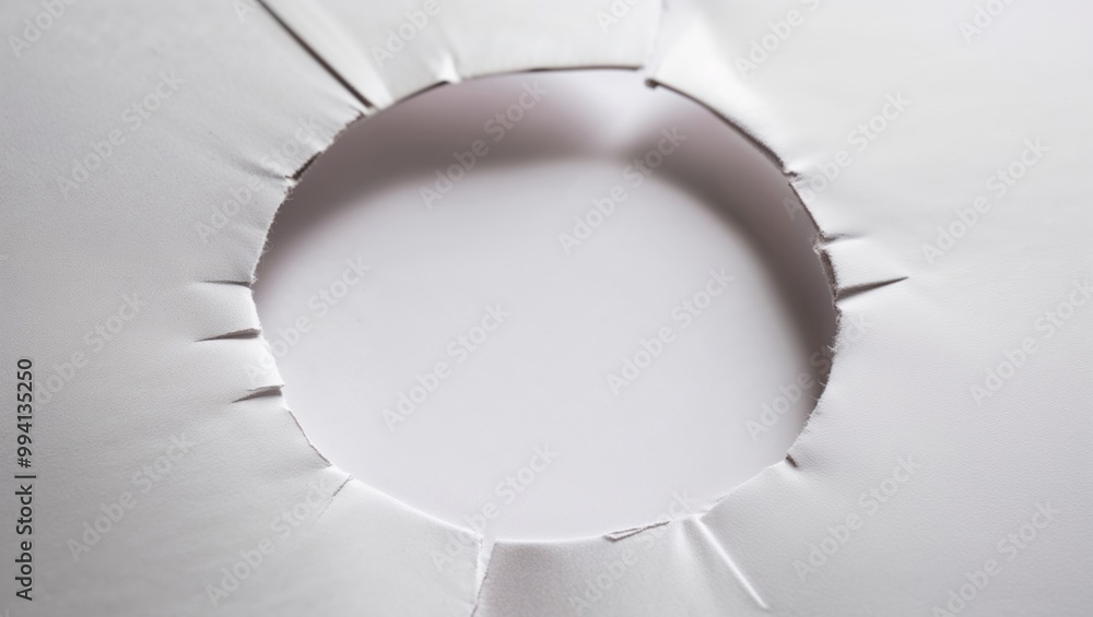 paper hole with a white background. paper hole with a white background.