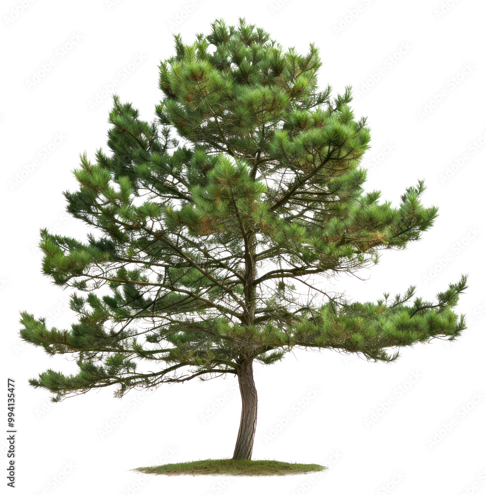 Fototapeta premium PNG Pine tree conifer plant.