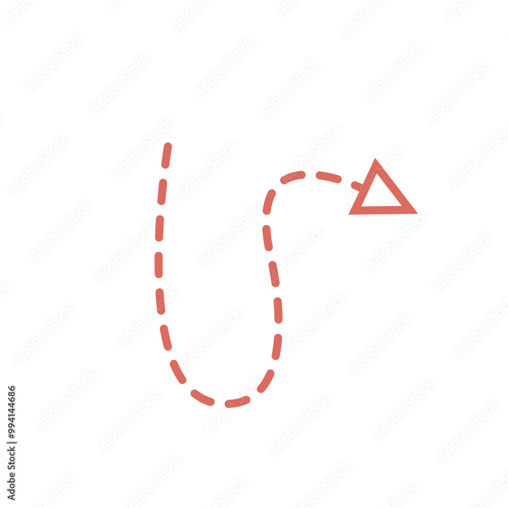 Fototapeta premium Hand drawn arrow