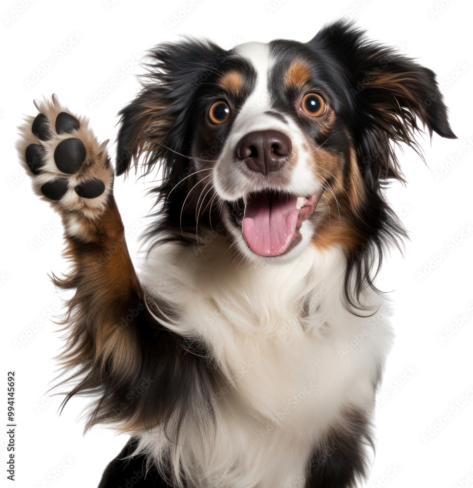 Fototapeta premium PNG Dog papillon spaniel mammal.