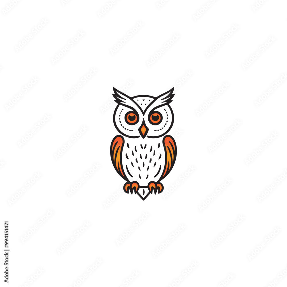 owl logo vector icon owl logo vector icon