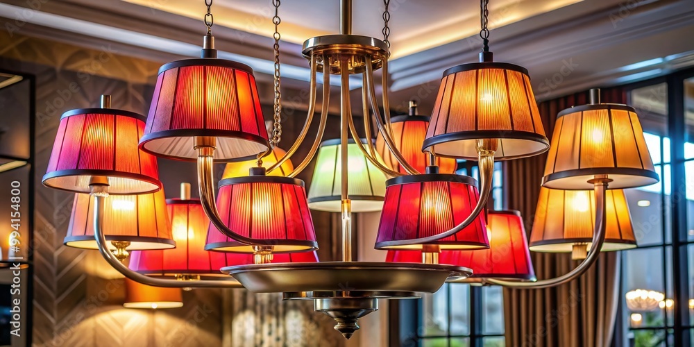 Elegant Luxury Star Lighting Fixture Illuminating a Sophisticated Interior Space with Warm Glow Elegant Luxury Star Lighting Fixture Illuminating a Sophisticated Interior Space with Warm Glow
