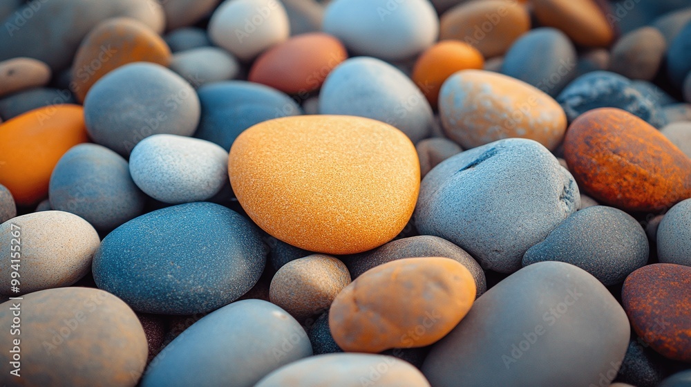 beach scene featuring colorful pebble stones piled together, highlighting the beauty and diversity of coastal rocks along the tranquil shoreline beach scene featuring colorful pebble stones piled together, highlighting the beauty and diversity of coastal rocks along the tranquil shoreline