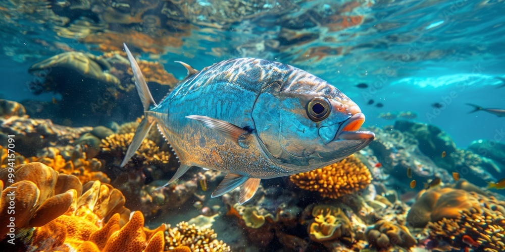 Obraz premium Fish in Clear Water