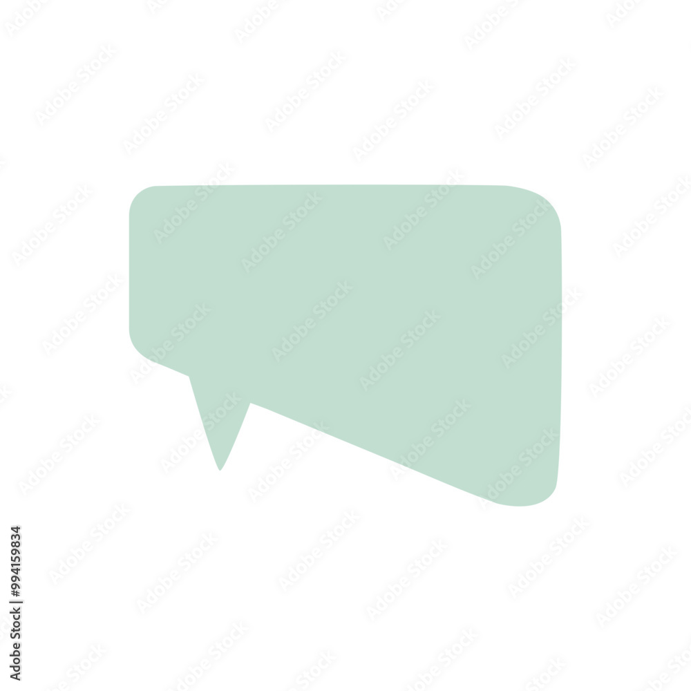 hand drawn speech bubble color hand drawn speech bubble color