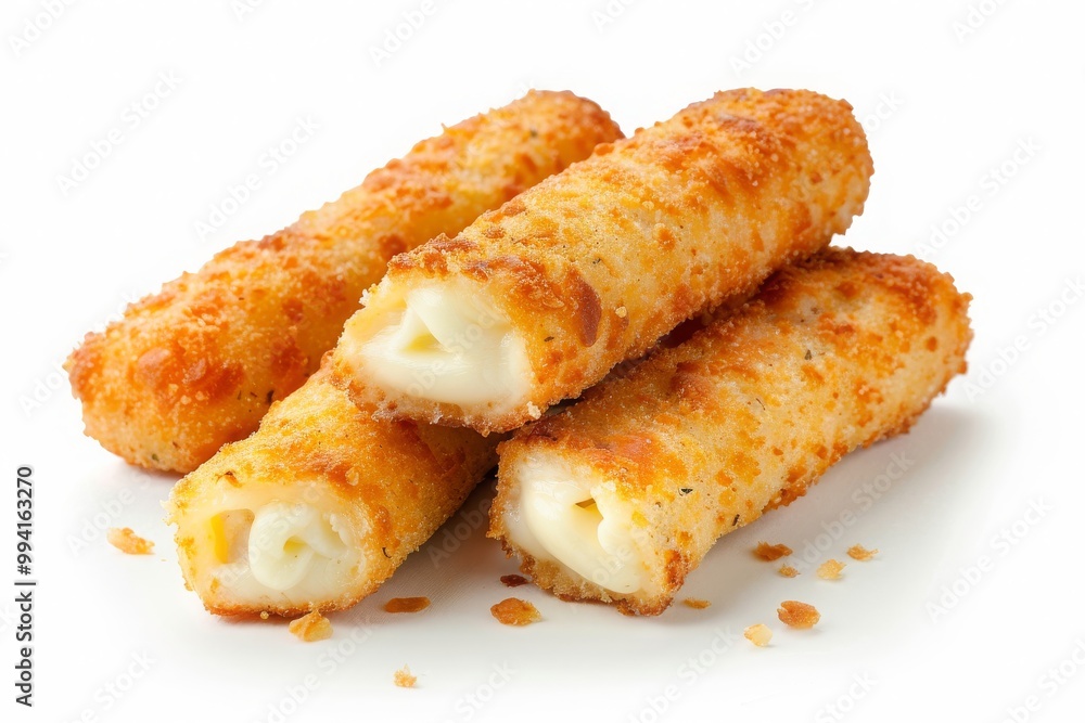 Mozzarella Sticks with cheese isolated on white, cut-out. MZ Mozzarella Sticks with cheese isolated on white, cut-out. MZ