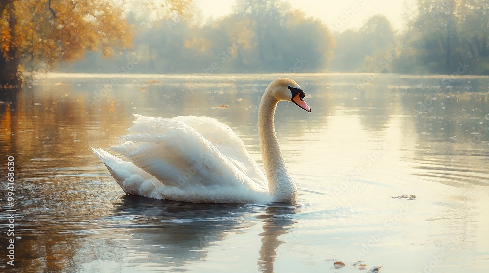 white swan floating on a serene silver lake offering a peaceful reflection of nature's elegance and wildlife in a calm and tranquil setting white swan floating on a serene silver lake offering a peaceful reflection of nature's elegance and wildlife in a calm and tranquil setting