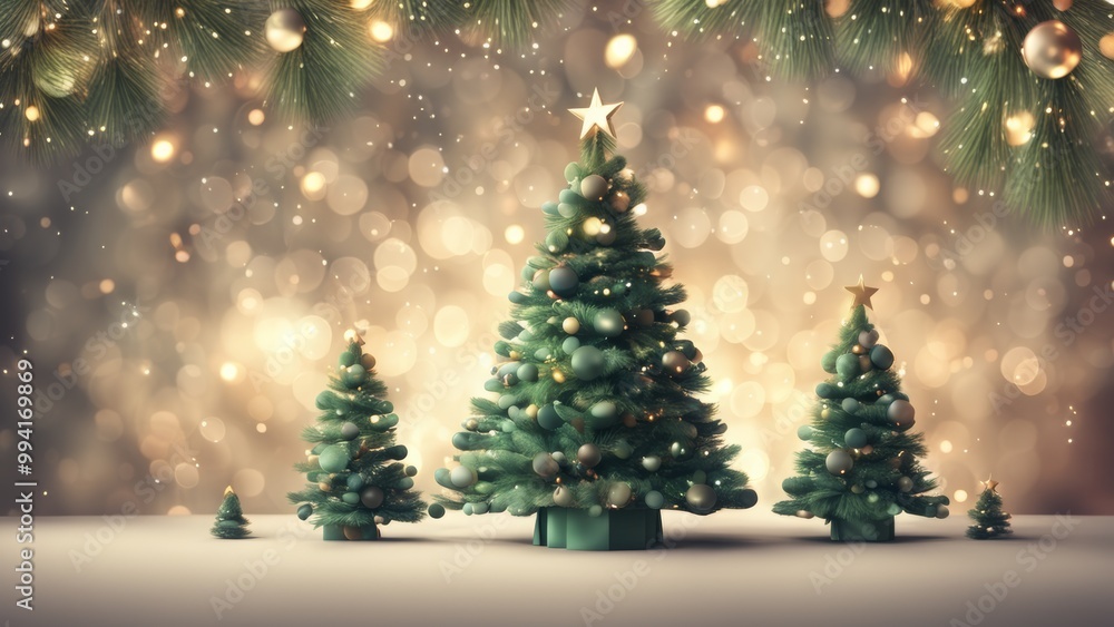 christmas tree and decorations christmas tree and decorations