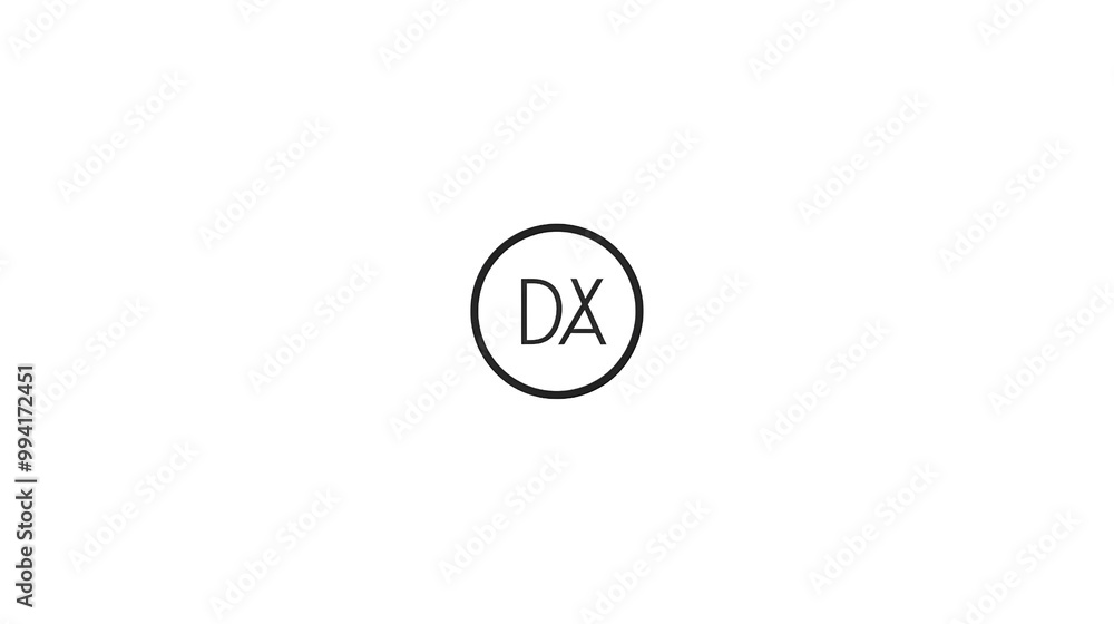 A logo for a modern design studio should feature the initials in a clean, elegant font on a transparent background, png file, Generative AI illustrations. A logo for a modern design studio should feature the initials in a clean, elegant font on a transparent background, png file, Generative AI illustrations.