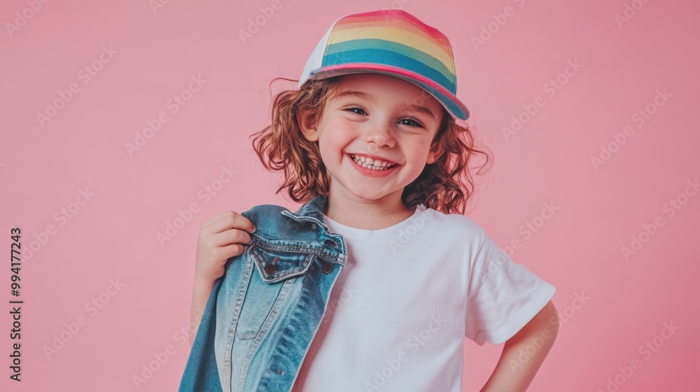 The Happy Child in Cap The Happy Child in Cap