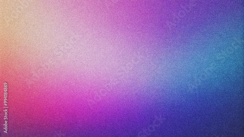 Futuristic Gradient Background with Subtle Grainy Texture. Perfect for Posters with Smooth Fluid Shapes and Colorful Noise Effects for a Modern Look.