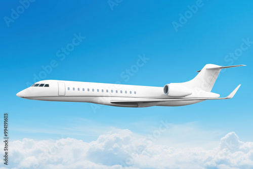 Wallpaper Mural Airplane png mockup, airliner aircraft vehicle, transparent design Torontodigital.ca
