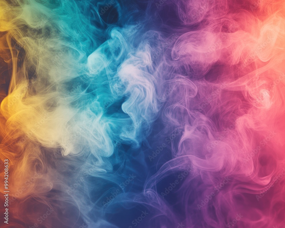 Vibrant multicolored smoke backdrop Vibrant multicolored smoke backdrop