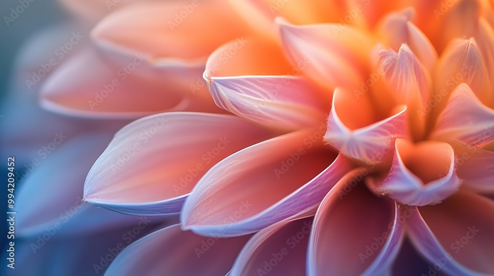 A macro image of a flower's intricate petal structure, showing the fine lines and subtle color variations in high detail A macro image of a flower's intricate petal structure, showing the fine lines and subtle color variations in high detail