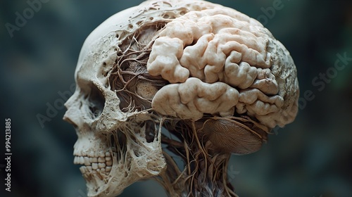 Detailed Anatomy of the Human Skull and Brain