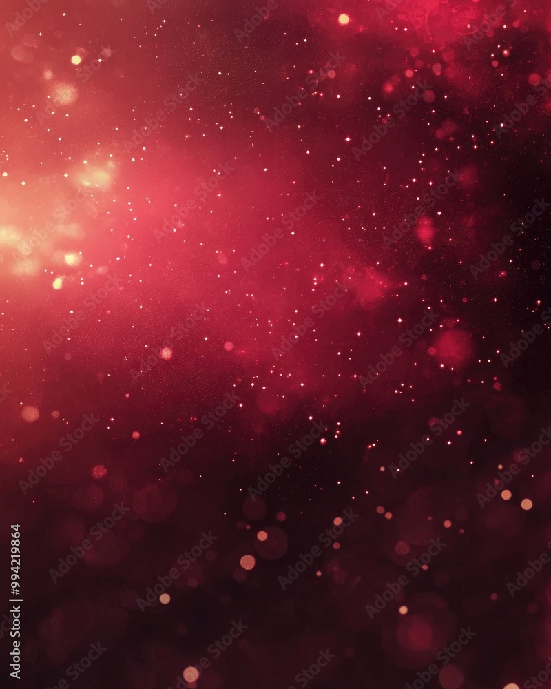 Dark red 2D cartoon template featuring space stars on a blurred abstract background with a gradient suitable for futuristic advertisements and booklets Dark red 2D cartoon template featuring space stars on a blurred abstract background with a gradient suitable for futuristic advertisements and booklets