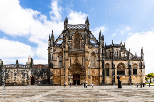Obraz na płótnie View of Batalha Monastery, Portugal
