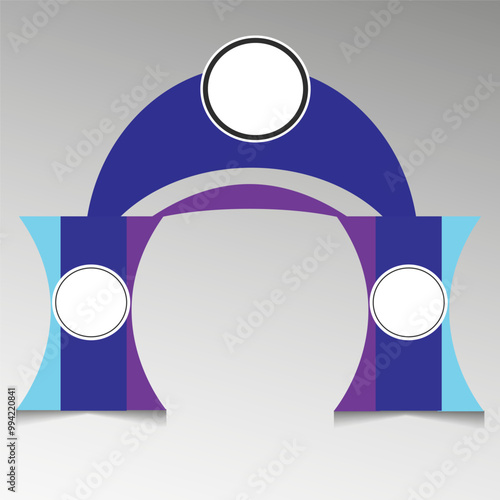 main entrance creative event gate design