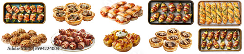 Delicious Assortment of Savory Appetizers for Any Occasion photo