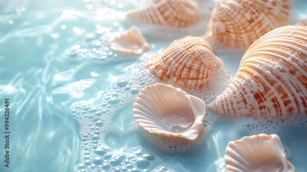 shadows of seashells on a blue underwater background with a close-up view of marine textures and natural patterns emphasizing the beauty of sea life in an aquatic setting shadows of seashells on a blue underwater background with a close-up view of marine textures and natural patterns emphasizing the beauty of sea life in an aquatic setting