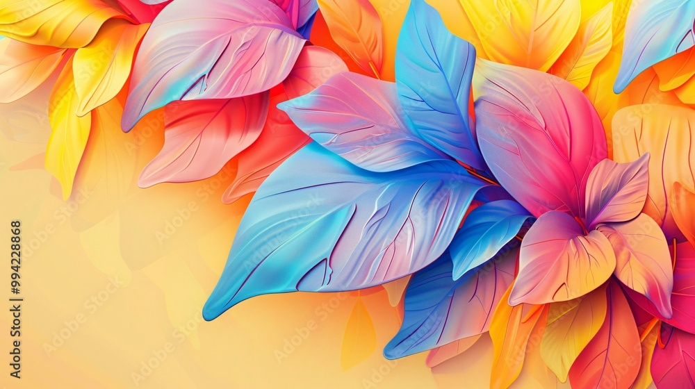 Abstract leaves in the background, a pattern that showcases nature's design. Bright green decoration, a representation of plant life. Abstract leaves in the background, a pattern that showcases nature's design. Bright green decoration, a representation of plant life.