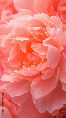  Close-up image of a vivid pink flower featuring numerous petals around its central focal point