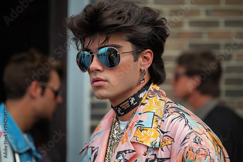 Mullet Wig
