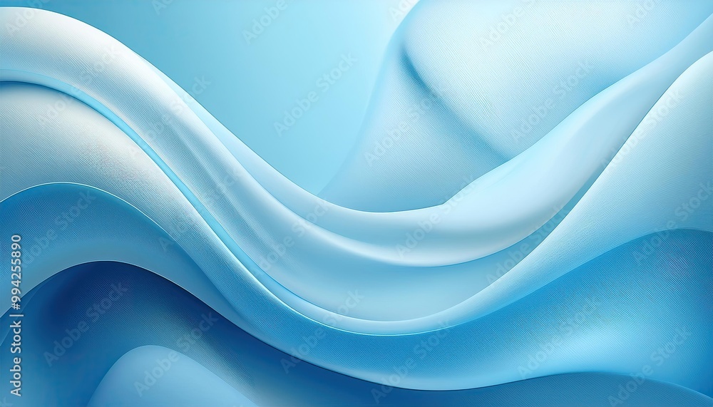 Supple light blue abstract poster banner backdrop with a blue-white pastel gradient background. Supple light blue abstract poster banner backdrop with a blue-white pastel gradient background.