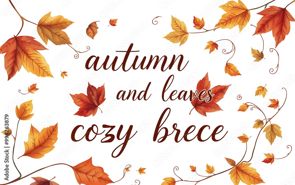 An exquisite composition of autumn leaves in varying shades of earthy brown, from deep terracotta to warm golden honey, set against a crisp white background that evokes the coziness and softness of an An exquisite composition of autumn leaves in varying shades of earthy brown, from deep terracotta to warm golden honey, set against a crisp white background that evokes the coziness and softness of an