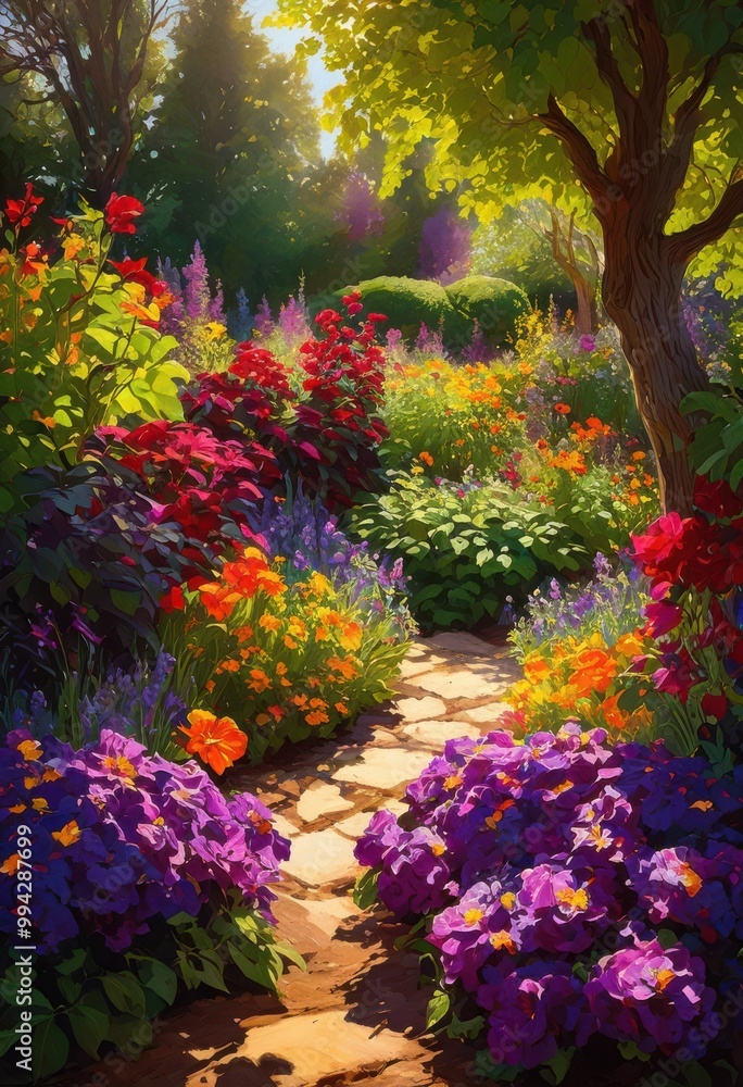 vibrant garden soil colorful blooming flowers hands nurturing natural setting, annuals, arrangement, backyard, beds, biodiversity, botanical, bright vibrant garden soil colorful blooming flowers hands nurturing natural setting, annuals, arrangement, backyard, beds, biodiversity, botanical, bright