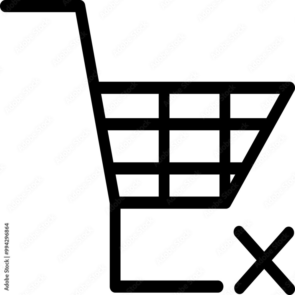 Single isolated icon with outline style icon on white background