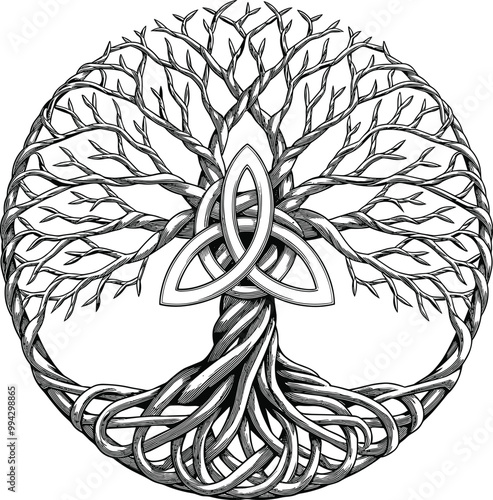 Tree of life, Tree of life cut files for Cricut, Celtic tree of life.