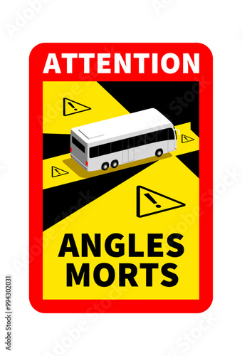 étiquette angles morts