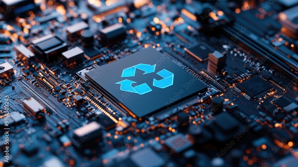 The Circuit Board with Recycling The Circuit Board with Recycling