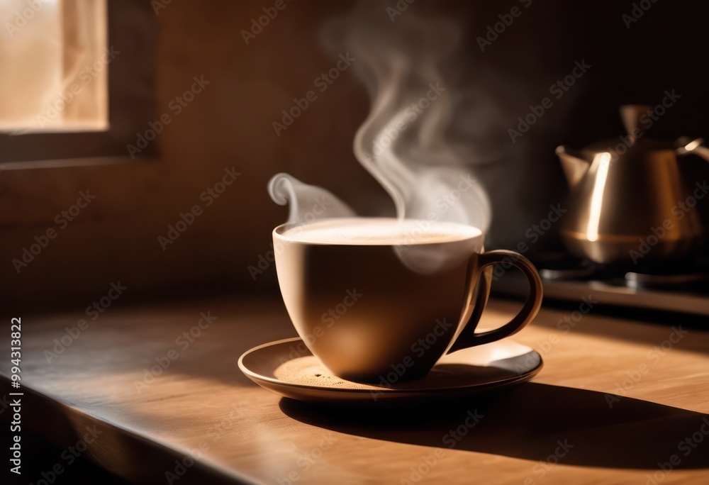 minimalist coffee cup featuring steaming brew unique texture ideal adding warmth any table setting, artisan, ceramic, design, beverage, stylish, tableware minimalist coffee cup featuring steaming brew unique texture ideal adding warmth any table setting, artisan, ceramic, design, beverage, stylish, tableware