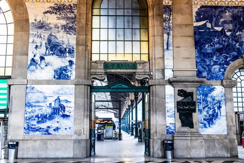 The São Bento Railway Station, Porto Portugal