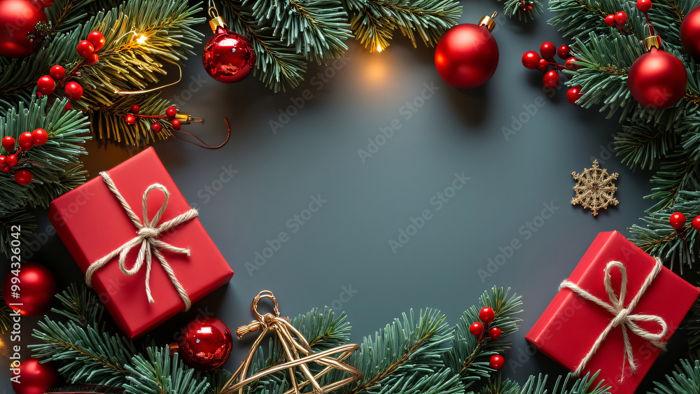 christmas background with empty space for text christmas background with empty space for text