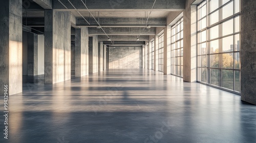 The Spacious Concrete Interior