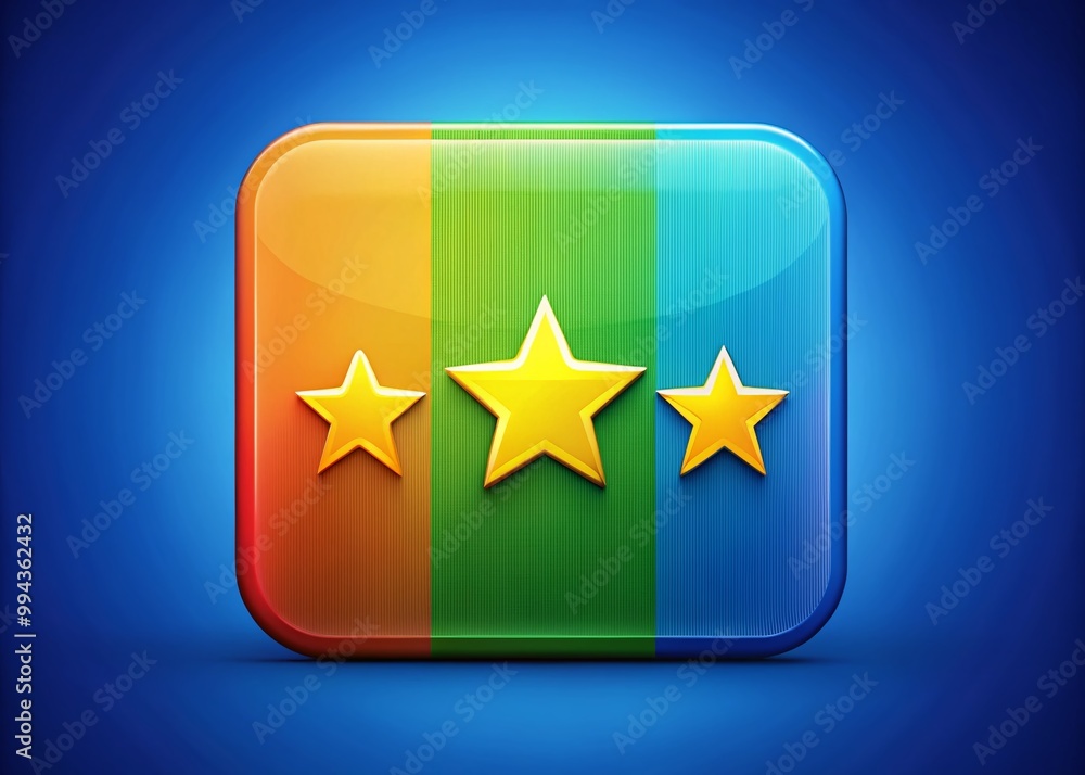 Modern Review Data Icon for Feedback Analysis and User Experience Enhancement in Digital Applications Modern Review Data Icon for Feedback Analysis and User Experience Enhancement in Digital Applications