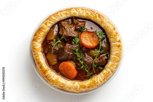 Beef Bourguignon Pot Pie photo