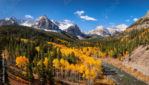 Autumn in the Rocky Mountains photo