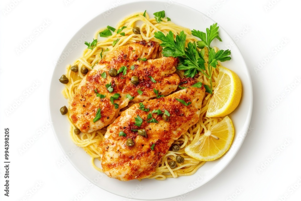 Zesty Chicken Piccata with Lemon Butter Sauce Zesty Chicken Piccata with Lemon Butter Sauce