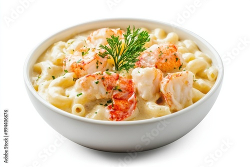 Indulgent Lobster Mac and Cheese Serving