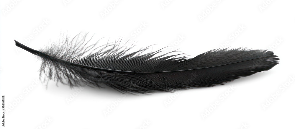Single Black Feather Single Black Feather