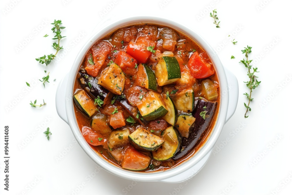 Traditional French Ratatouille: Provençal Dish Traditional French Ratatouille: Provençal Dish