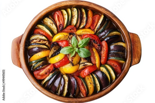 Colorful French Ratatouille: Vegetable Medley photo