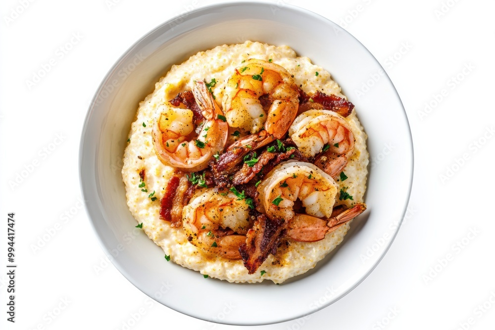 Smoky Bacon Shrimp and Creamy Grits Smoky Bacon Shrimp and Creamy Grits